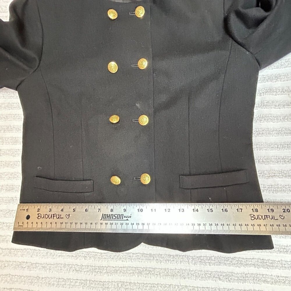 Vintage Pendleton Classic Black Double Breasted B… - image 6